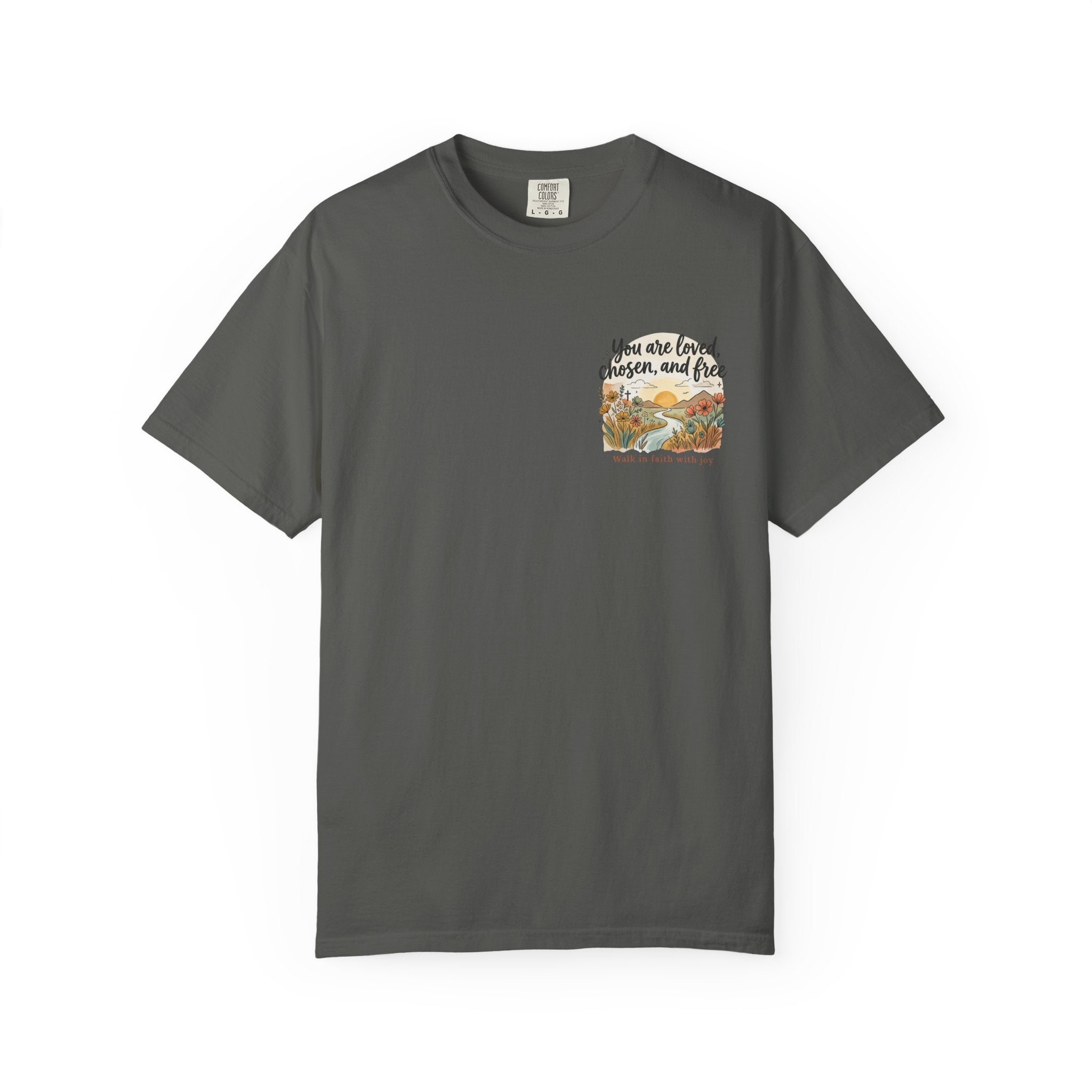 You Are Loved Christian T-shirt — "You are loved, chosen, and free" Faith Tee